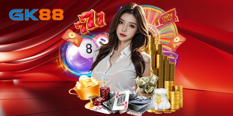 Game ăn tiền dễ và nhiều nhất tại GK88